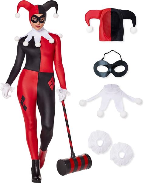 cheap harley quinn outfit|harley quinn jumpsuit.